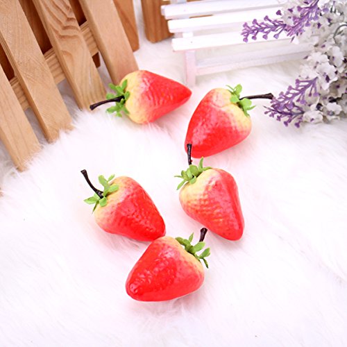 Fraise artificielle Modle Faux Props Props Frui...