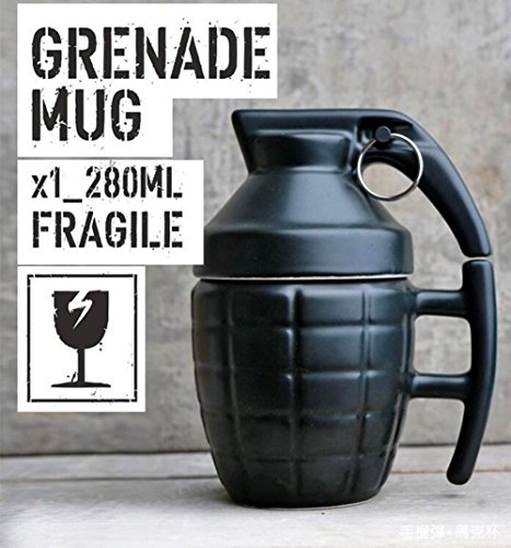Nouveauté grenade tasse en céramique avec couve...