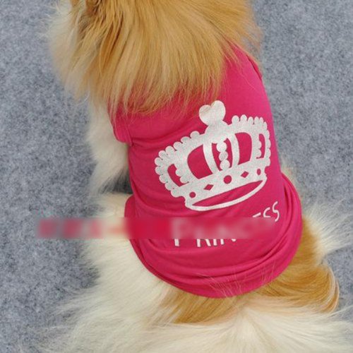 Cute Pet Dog princesse T-shirt Vêtements Mantea...