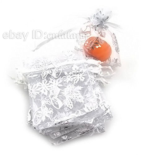 linkings Pochette en organza sac cadeau de Noël...