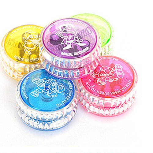 Jouet clignotant led glow yoyo jouets pour garc...