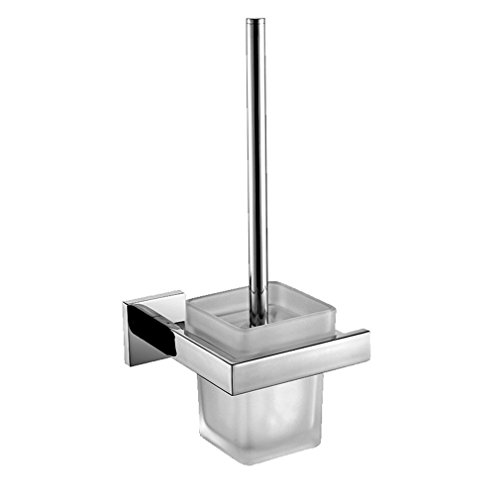 WEARE HOME Porte Brosse Toilette Acier Inox 304...