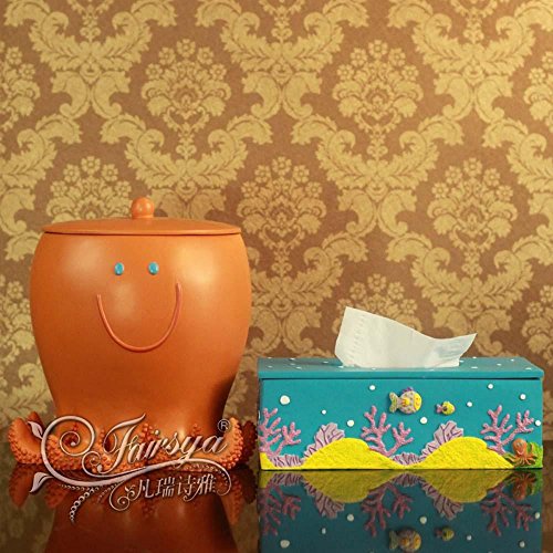 Salle de bains idées set résine calmar starfish...