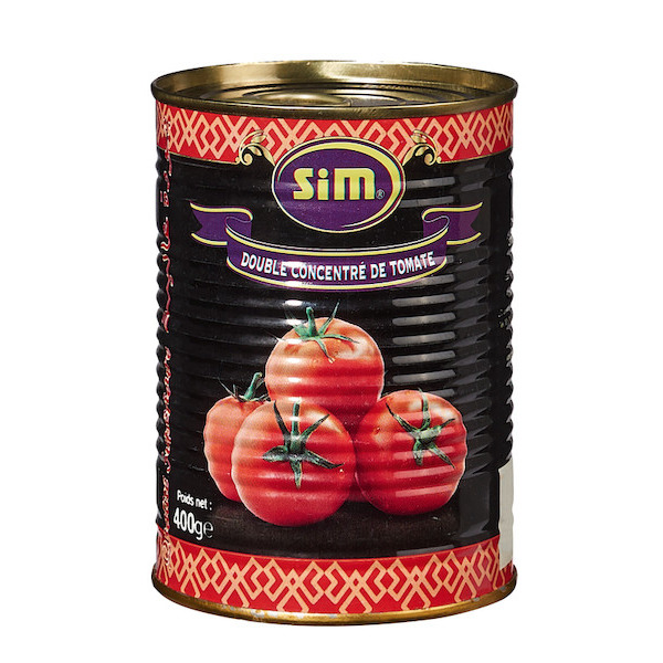 sim Double concentré de tomate code EAN 6133106000378 