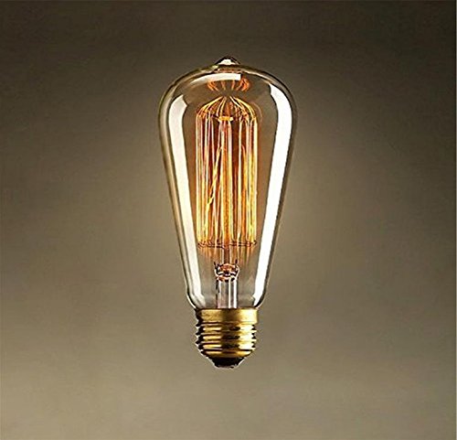 Vintage Ampoule Retro Old fashioned style Edison E27 E26 B22 Incandescent Edison style Squirrel Vis Cage Tungsten Filament Verre Antique Lampe en verre Classe énergétique A + , 60w 6138420226343 Lampes Vintage Ampoule Retro Old fashioned style Edison E27 E26 B22 Incandescent Edison style Squirrel Vis Cage Tungsten Filament Verre Antique Lampe en verre Classe énergétique A + , 60w 6138420226343 Lampes