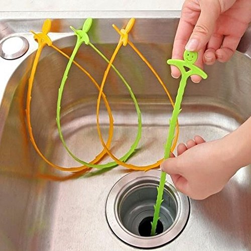 5pcs bain cheveux d'égout filtre vidange nettoy...