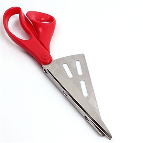 linkings Rouge Roulette à pizza en acier inoxyd...