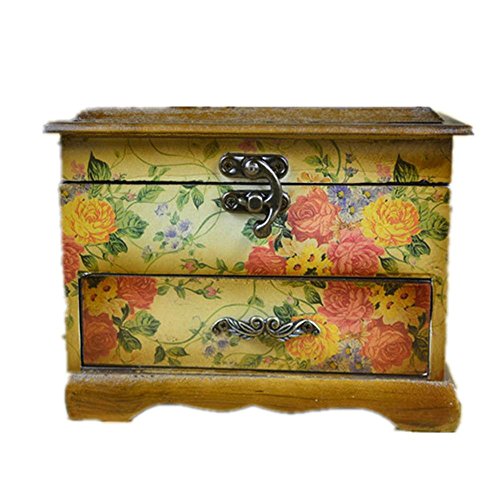 Vintage classique avec Bell Double boîte à bijo...