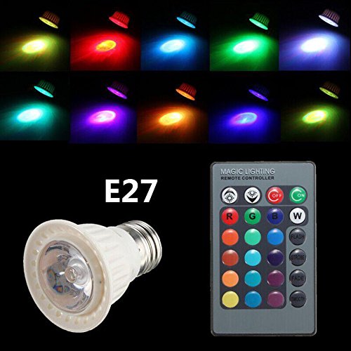 1 morceaux RGB 3W LED coloré télécommande spot LUMIERE-Dimmable-150Lm-30 degré-AC85-265-CE, GS 6166057323289 junhe 1 morceaux RGB 3W LED coloré télécommande spot LUMIERE-Dimmable-150Lm-30 degré-AC85-265-CE, GS 6166057323289 junhe
