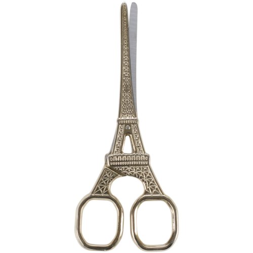 Products From Abroad Ciseaux De Broderie Designer 5-1/2 "-Tour Eiffel Or code EAN 6167051609287 