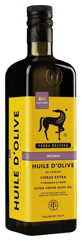 HUILE D'OLIVE VIERGE EXTRA INTENSE Terra Delyssa