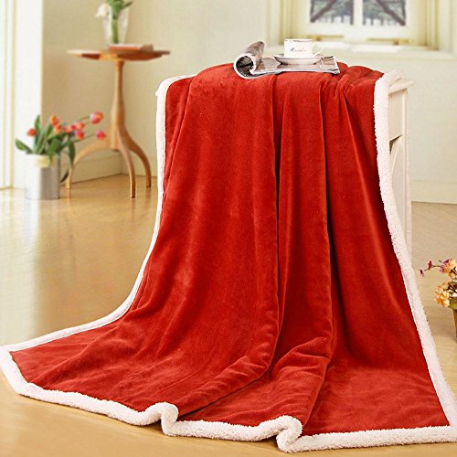 SB@super douce fourrure floue-couverture chaude...