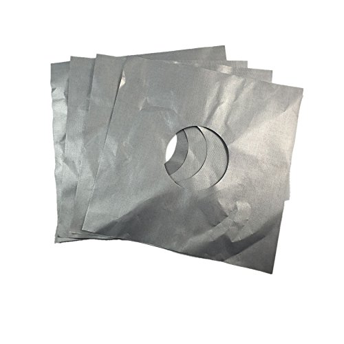 4PCS Réutilisable Argent gaz Gamme Protector Ga...