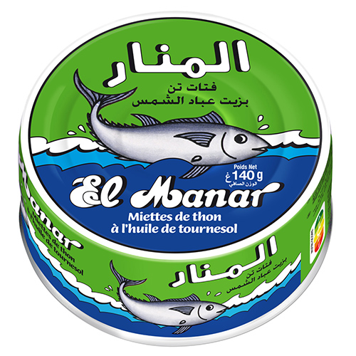 MIETTES DE THON À L'HUILE DE TOURNESOL