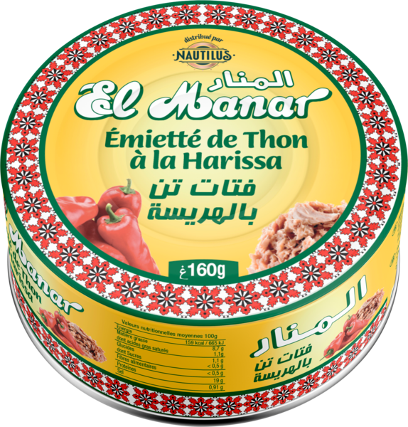 EL MANAR THON À LA HARISSA
 code EAN 6194029103508 