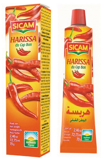 SICAM HARISSA DU CAPBON SICAM code EAN 6194055550789 