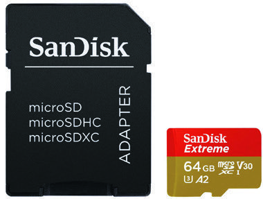 CARTE MÉMOIRE EXTREME MICROSDXC + ADAPTATEUR SD...