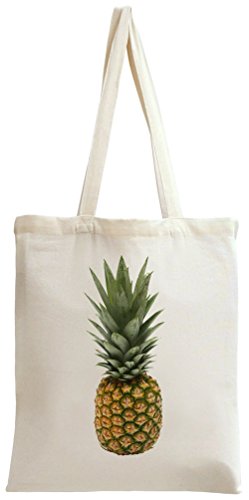 Styleart Ananas Slogan Tote Bag 6228536707598 (6228536707598)