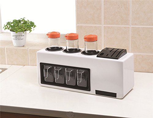 YUXIA gyx multifonction de stockage de cuisine Cuisine Magic assaisonnement Combinaison outil Kit Cadre Racks S 2 6244564450305 (6244564450305)