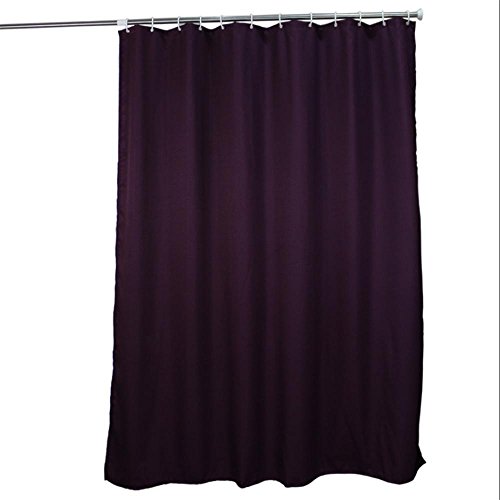 LUN Haute qualité épaissie mauve rideau de douc...