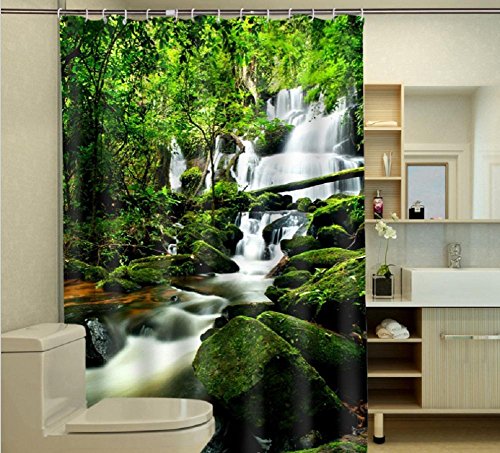 LUN Rideau de douche, Premium salle de bains po...