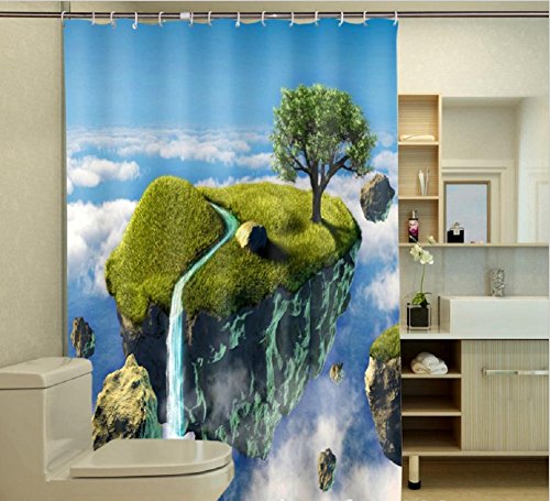 LUN Rideau de douche, Premium salle de bains po...