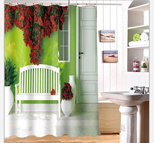 LUN Rideau de douche, Premium salle de bains po...