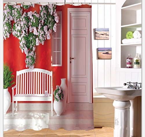 LUN Rideau de douche, Premium salle de bains po...