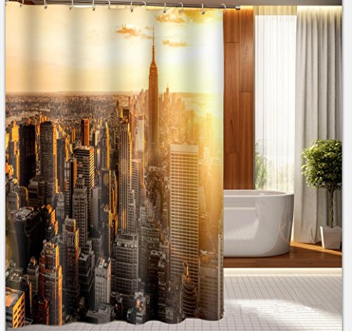 LUN Rideau de douche, Premium salle de bains po...