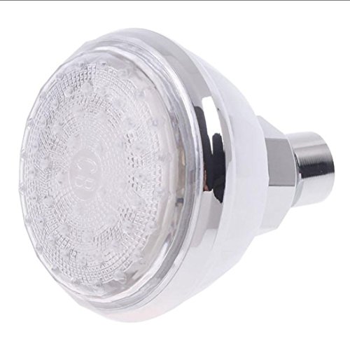 sun-round ABS pluie tête de douche LED Sept Cou...
