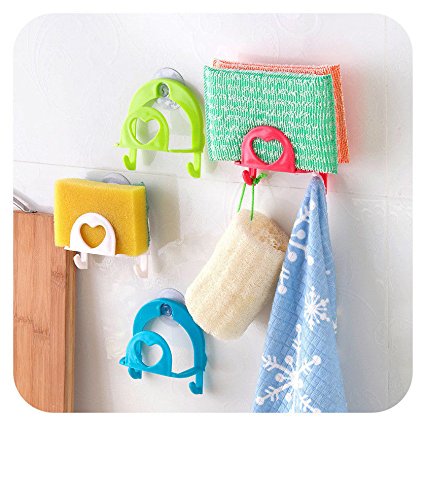 [4 Packs]Vale® Sponge Holder Sucker étagère mur...
