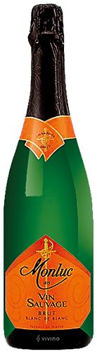 MONLUC VIN SAUVAGE BRUT BLANC DE BLANC code EAN 6300056 