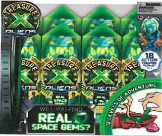PACK INDIVIDUEL ALIENS - TRÉSOR X ALIENS S1 TRÉSOR X 630996415184 PACK INDIVIDUEL ALIENS - TRÉSOR X ALIENS S1 TRÉSOR X 630996415184
