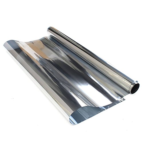 Reflective silver window film film solaire tein...