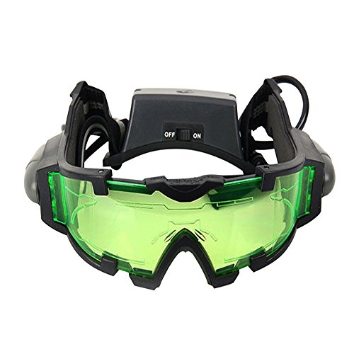 Lunette de vision nocturne avec filp-out led bl...