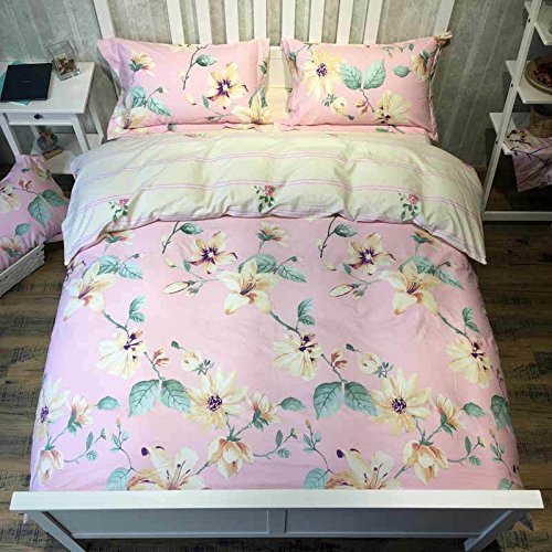 Coton de vent simple lit ensemble quatre,h