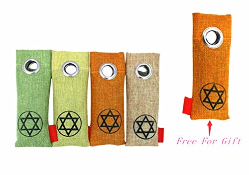 oripo tous les sac de charbon de bambou naturel, purificateur d'air pour maison, cuisine, voiture et réfrigérateur. Couleur aléatoire. 60 g/sac (buy 1 Get 1 Free). 6430796323252 Oripo