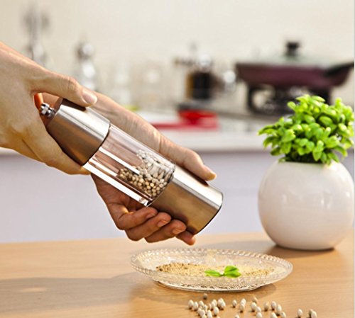 GYMNLJY Moulin Cafe manuel hachoir inox poivre ...