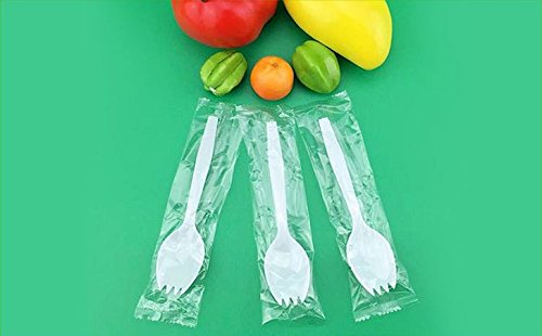 dealglad® 100 pièces Pelle à Gâteau Fourchettes...