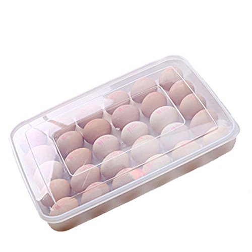 asentechuk® Portable transparent Grille 30 œufs...