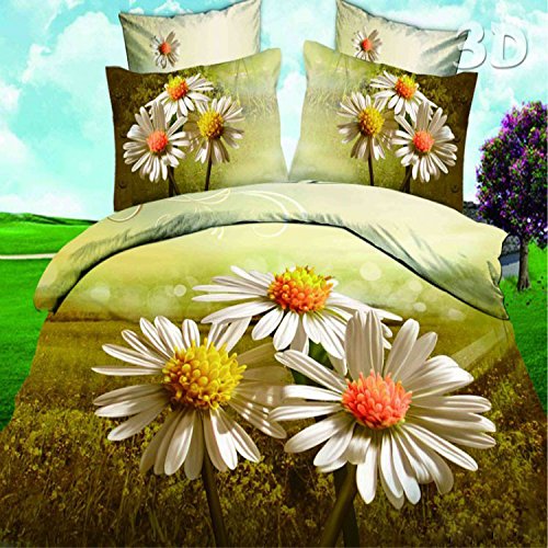 Couverture de lit de mariage 3d européenne quat...