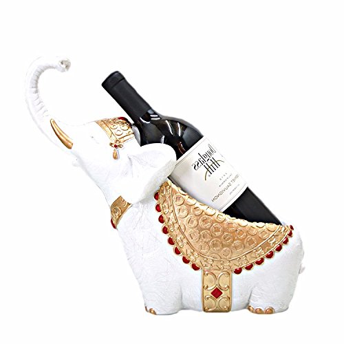 Porte Bouteille Vin Porte Verre New Vin Bouteille Range Casier Metal Etagere Meuble Deco La chance Éléphant code EAN 6489011474262 