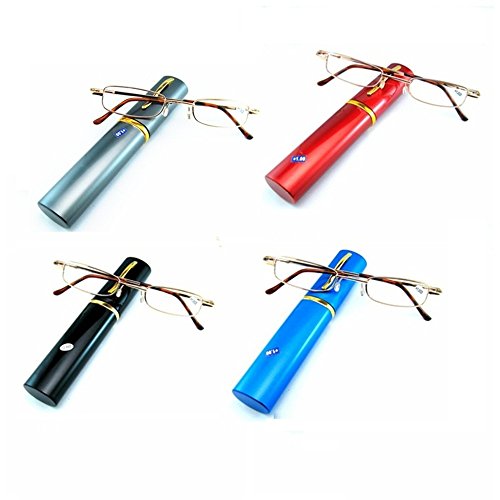 Unisexe lunettes de lecture avec pen tube case ...