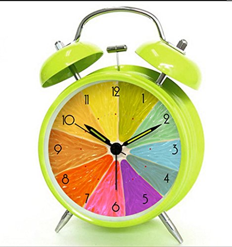 La mode créative, cartoon, silencieux réveil lu...