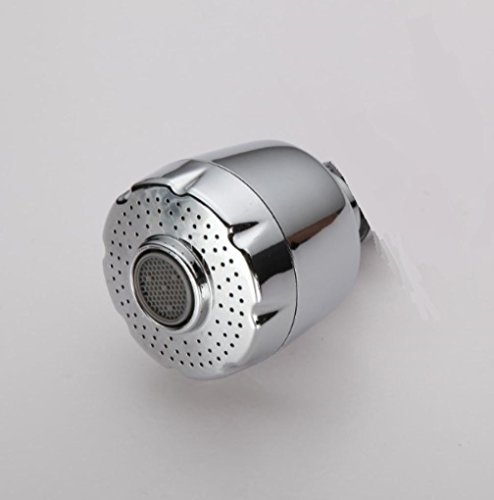 SHINE SUN-2-Setting ABS Robinet aérotherme pour cuisine, robinets d'évier - Swiveling Super Sprayer, Chorm , sliver code EAN 6536906475610 