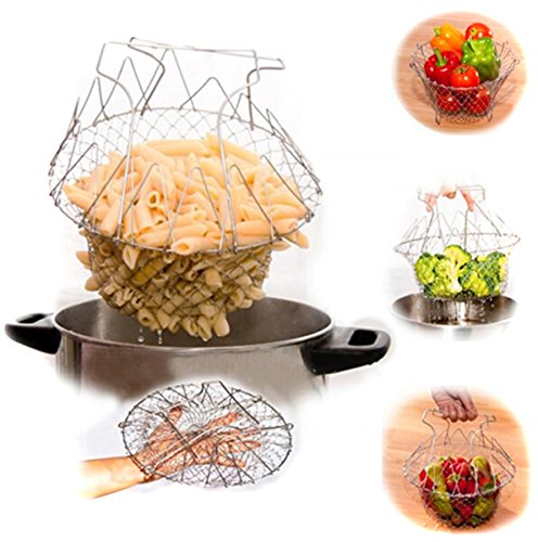 Multifonction cuisson panier frites pot fry bas...