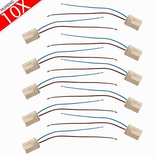 10x g9 douille pour ampoule standard adaptateur...
