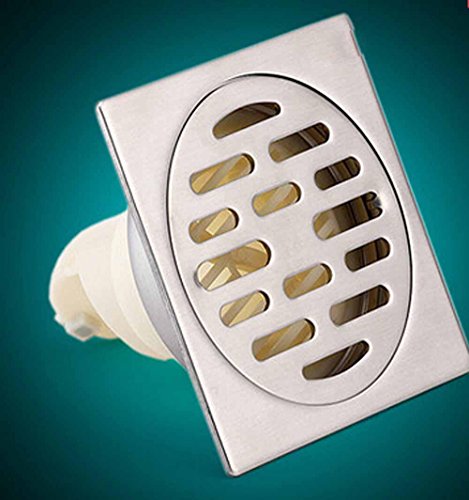 Drains de plancher de salle de bains élégante e...