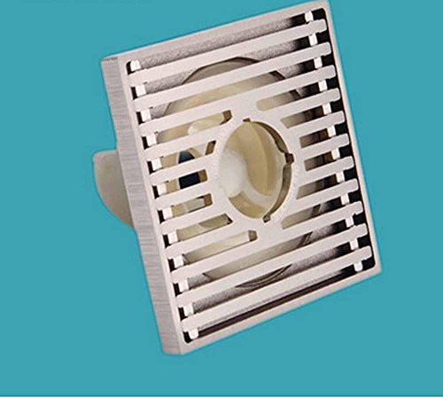 Drain de plancher carré déodorant de mode, brossé cuivre drain de plancher grand adb douche lave-linge 6562345166208 BBSLT Drain de plancher carré déodorant de mode, brossé cuivre drain de plancher grand adb douche lave-linge 6562345166208 BBSLT