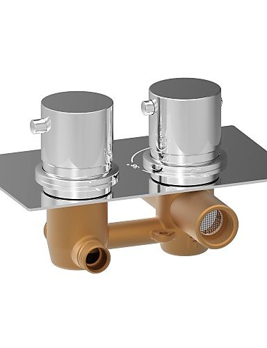 Robinet de douche - contemporain - thermostatique - laiton (chromé) 6569562956926 BBSLT